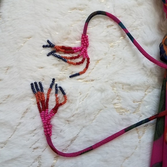 Farm Rio Pink Sweet Forest Maxi Dress - Picture 8 of 12